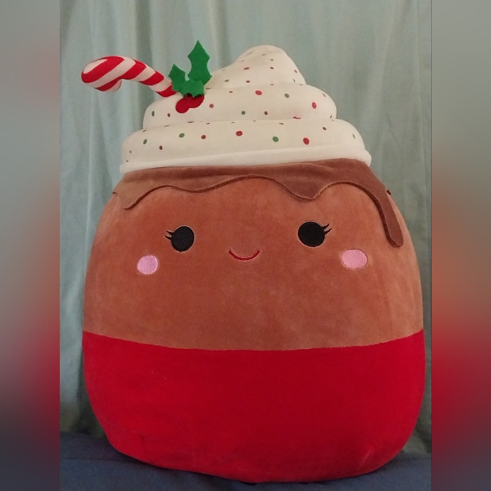 Squishmallows 12” Inch Sivi The Hot Chocolate Peppermint Plush - NO TAG